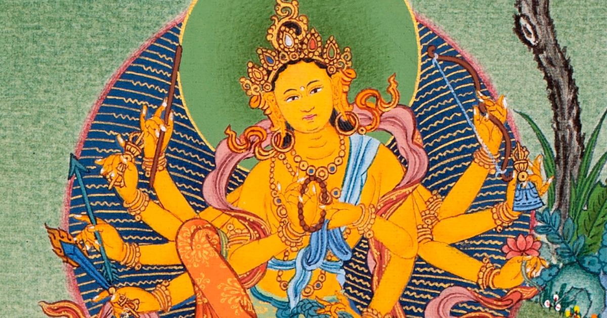 Lam Kim Cứu Độ Kanakavarna Tara (3/21)