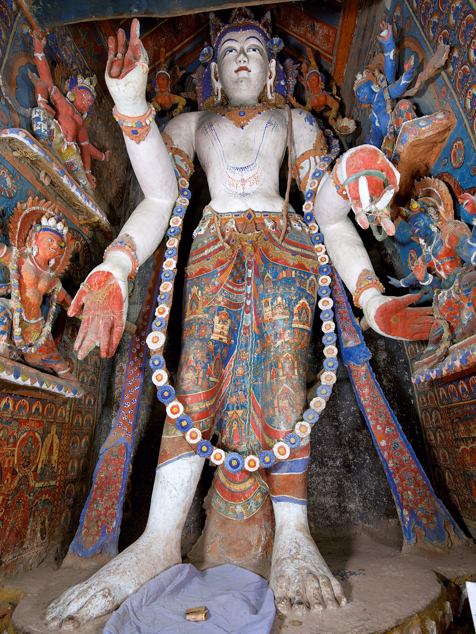 The Colossal Clay Image of Avalokiteshvara at Alchi