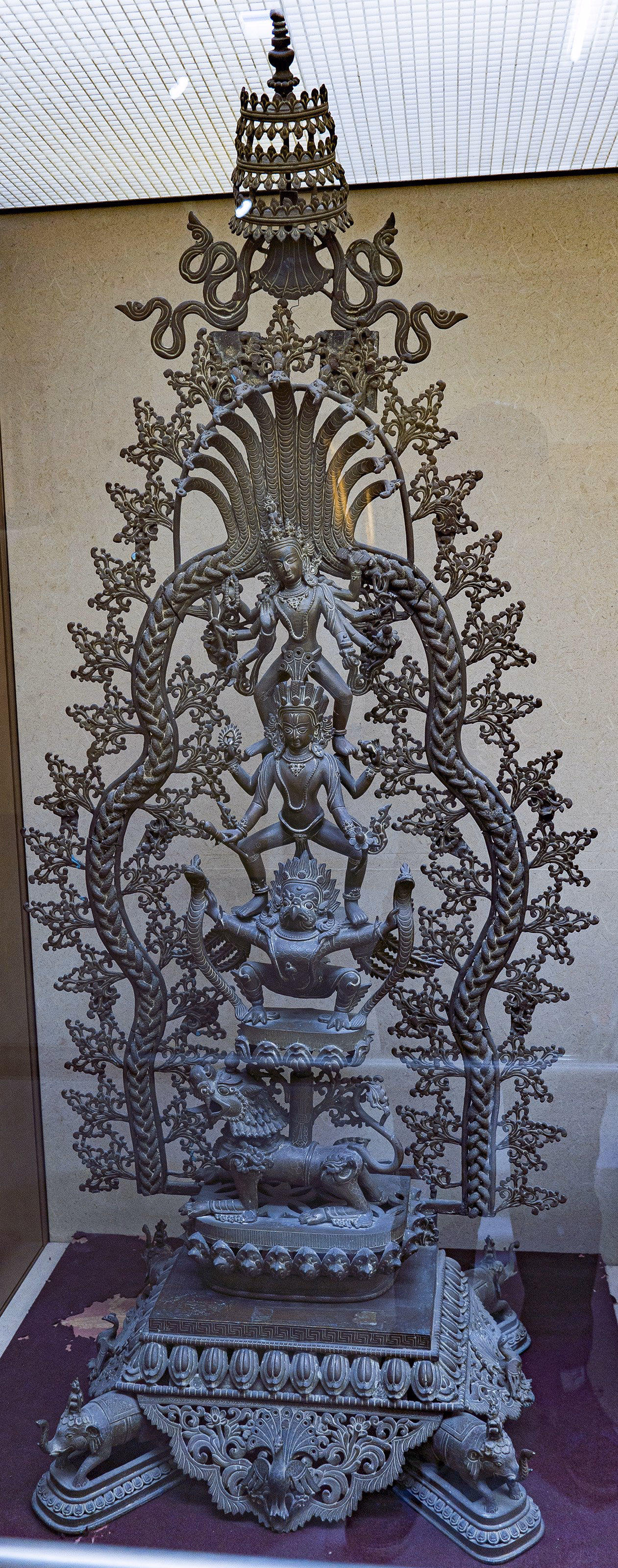 Sculpture of Hariharihari Vahana Lokeshvara