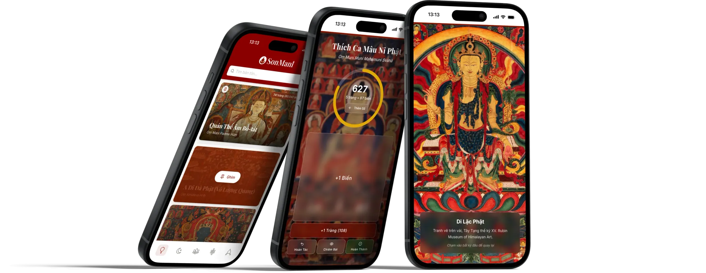 Mālā app — iPhone screenshots
